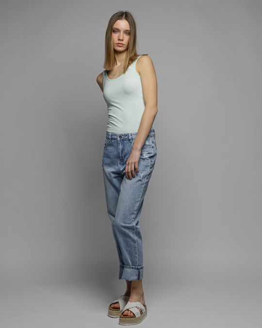 BLUE WOMEN'S TOP 2D26SS4502SL0205