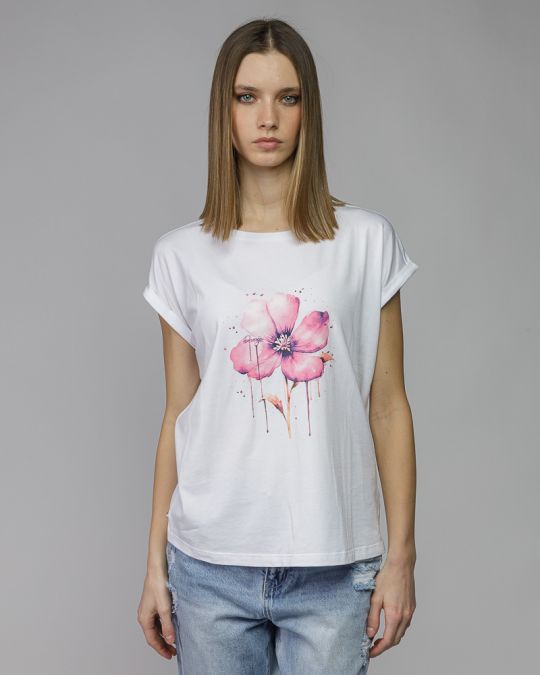 WHITE WOMEN'S TOP 2D26SS4517SL0105