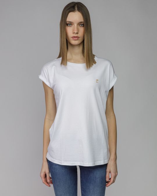 WHITE WOMEN'S TOP 2D26SS4519SL0105