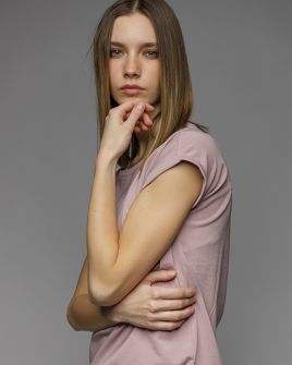 BORDEAUX WOMEN'S TOP 2D26SS4519SL0105