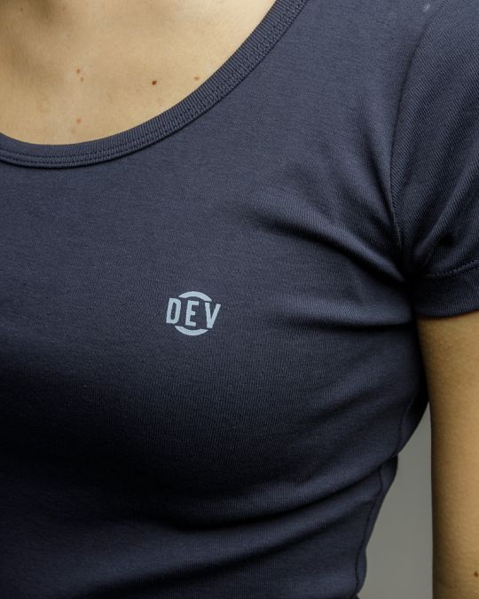 BLUE WOMEN'S SHORT SLEEVE T-SHIRT 2D26SS4521SS3305