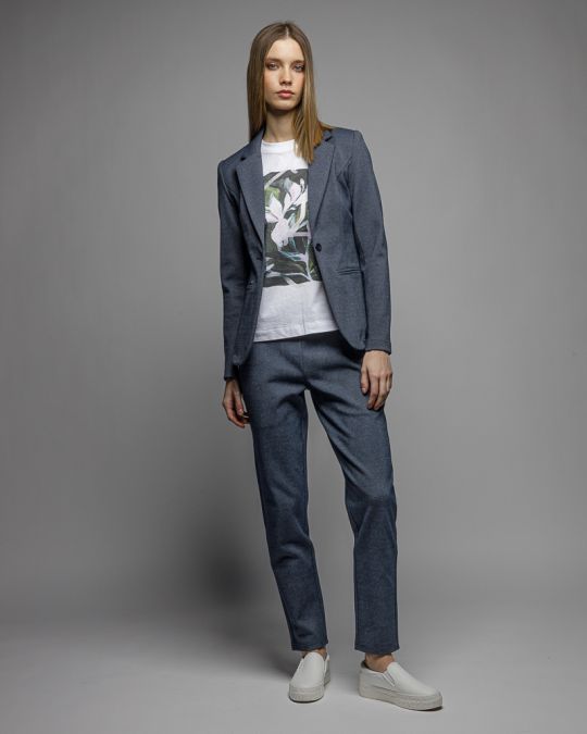 WHITE WOMEN'S SHORT SLEEVE T-SHIRT 2D26SS4527SS0105