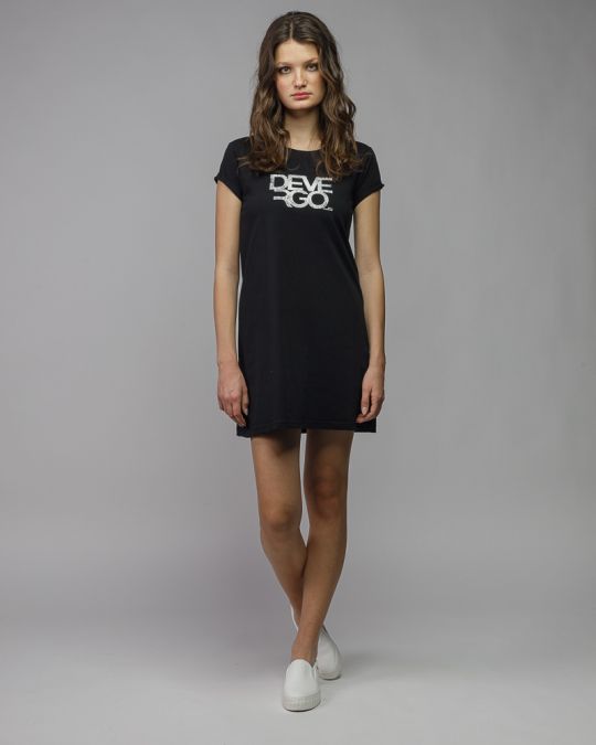 BLACK WOMEN'S DRESS 2D26SS9562DR0205
