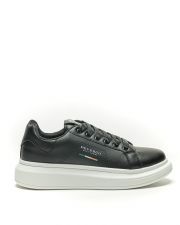 BLACK MEN'S SNEAKER  - GOLD