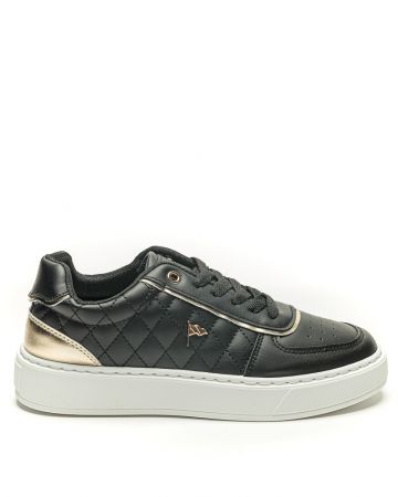 BLACK WOMEN'S SNEAKER  - LAURA DE26SS5518PU UL