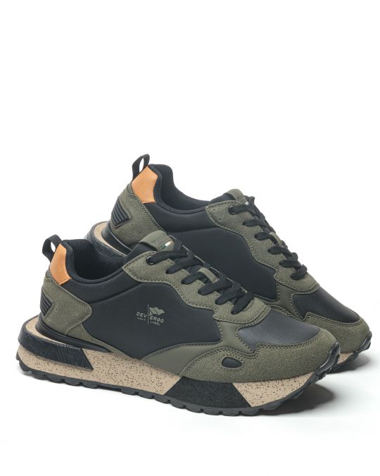 KHAKI MEN'S SNEAKER  - JOSH DE26SS4012NY HI
