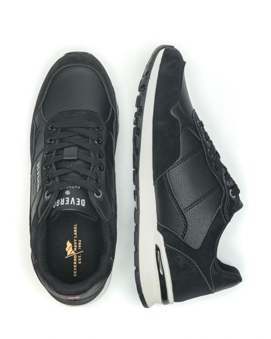 BLACK MEN'S SNEAKER  - FABRE DE26SS4039PU HI