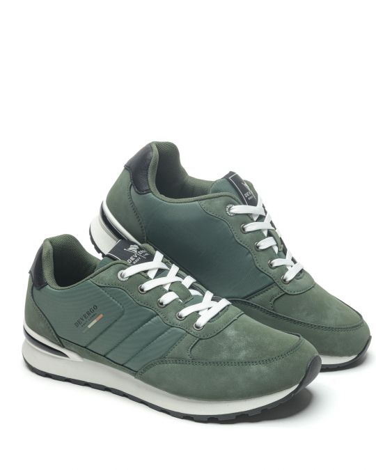 KHAKI MEN'S SNEAKER  - PINTO DE26SS4037PU HI
