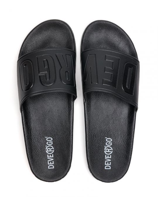 BLACK MEN'S SLIPPERS  - CARAVEL DE26SS2026PU SY