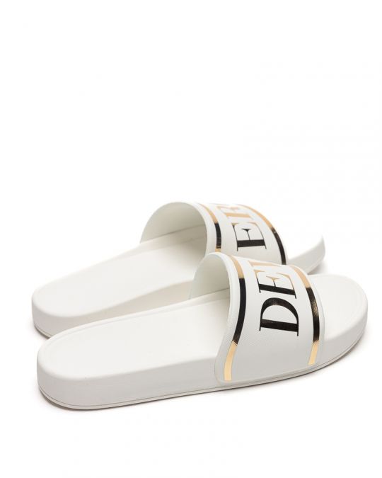 WHITE WOMEN'S SLIPPERS  - SOFY DE26SS2549EV SR