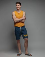 BLUE MEN'S SHORTS
