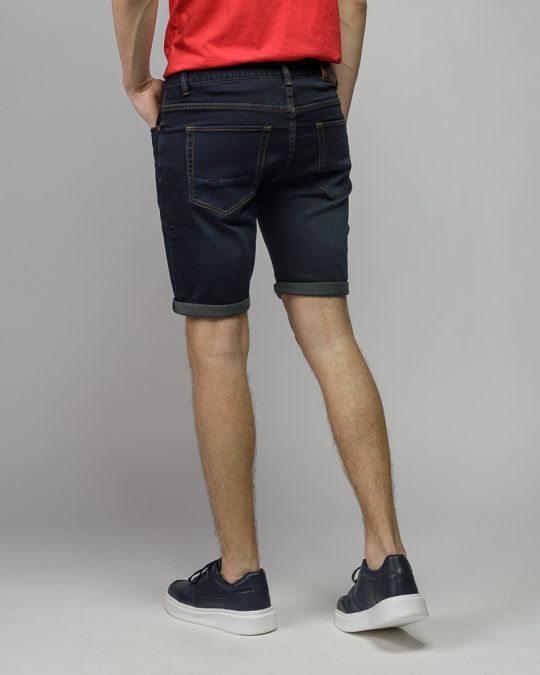 BLUE MEN'S JOGJEANS SHORTS 1D26SS1132MP7182