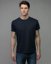 BLUE MEN'S SHORT SLEEVE T-SHIRT