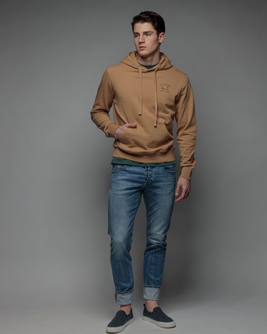 BROWN MEN'S SWEATSHIRT 1D26SS4089LS0705