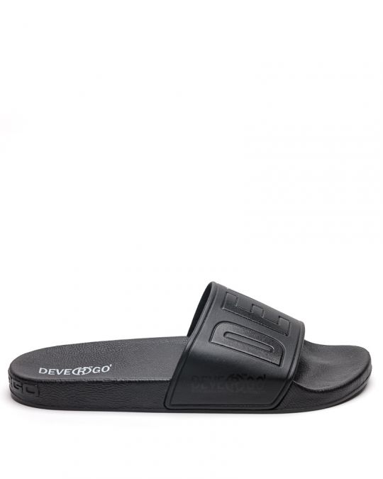 BLACK MEN'S SLIPPERS  - CARAVEL DE26SS2026PU SY