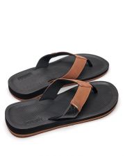BROWN MEN'S SLIPPERS  - MATIAS