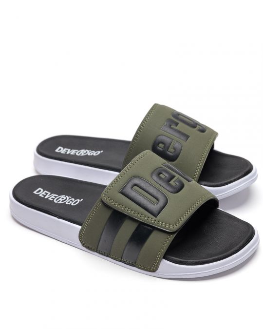 BLACK MEN'S SLIPPERS  - BRUNO NEW DE26SS2010PU RE