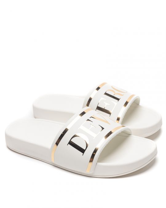 WHITE WOMEN'S SLIPPERS  - SOFY DE26SS2549EV SR
