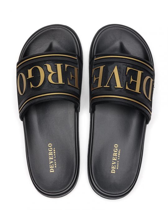 BLACK WOMEN'S SLIPPERS  - GIORGIA DE26SS2553TP RE