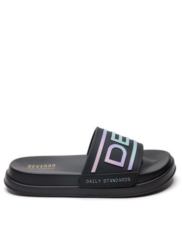 BLACK WOMEN'S SLIPPERS  - LUMIA DE26SS2554TP RE