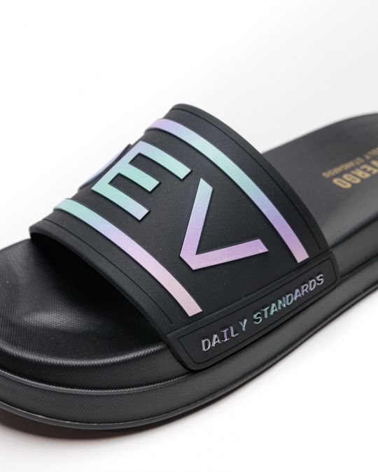 BLACK WOMEN'S SLIPPERS  - LUMIA DE26SS2554TP RE