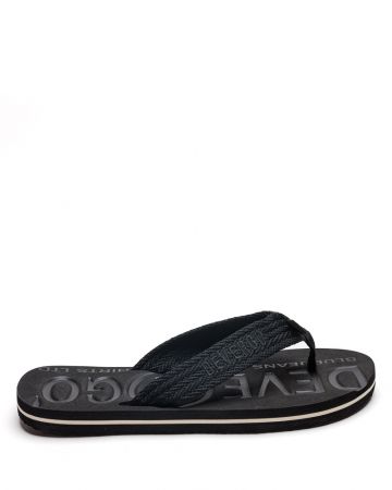 BLACK MEN'S SLIPPERS  - EDMUND DE26SS2014EV RE