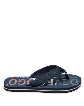 BLUE MEN'S SLIPPERS  - EDMUND DE26SS2014EV RE