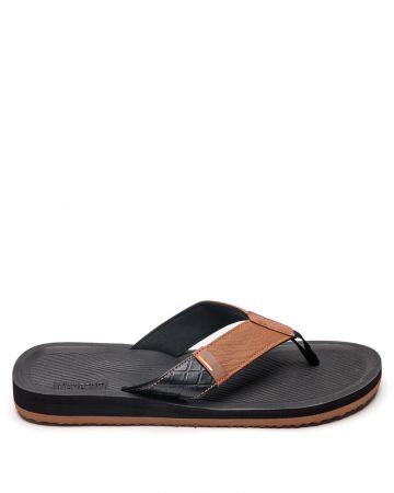 BROWN MEN'S SLIPPERS  - MATIAS DE26SS2015EV RE