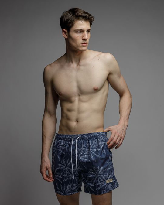 BLUE MEN'S BEACH SHORTS 1D26SS1057SP6000