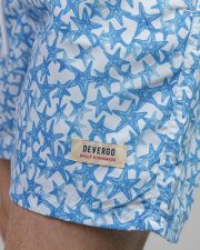 WHITE MEN'S BEACH SHORTS