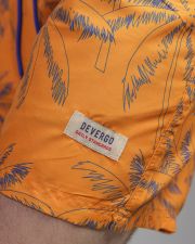 ORANGE MEN'S BEACH SHORTS