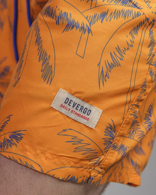 ORANGE MEN'S BEACH SHORTS 1D26SS1057SP6000