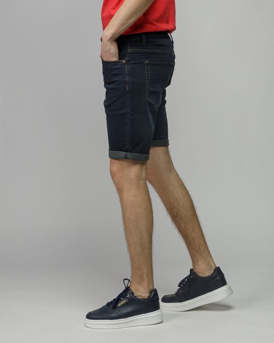 BLUE MEN'S JOGJEANS SHORTS 1D26SS1132MP7182