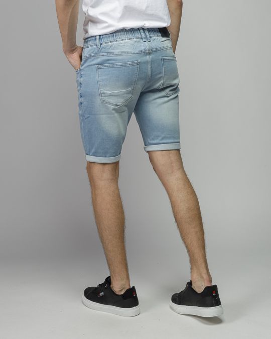 BLUE MEN'S JOGJEANS SHORTS 1D26SS1133MP7170