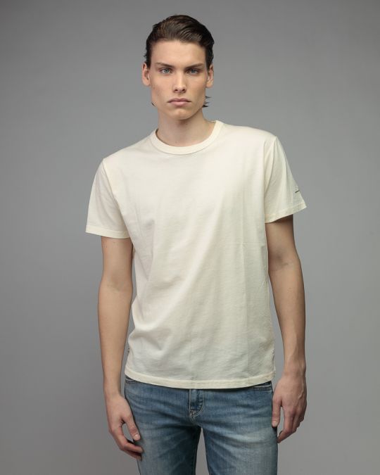 WHITE MEN'S SHORT SLEEVE T-SHIRT 1D26SS4020SS0106