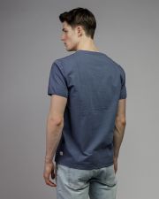 BLUE MEN'S SHORT SLEEVE T-SHIRT