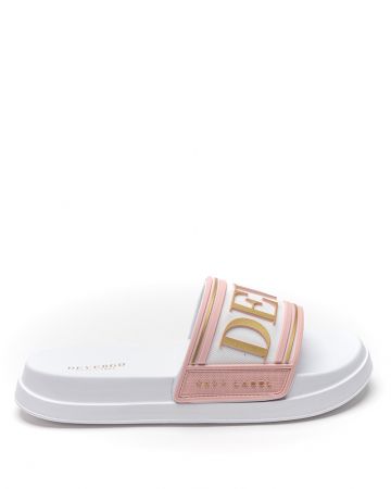 WHITE WOMEN'S SLIPPERS - GIORGIA DE26SS2553TP RE