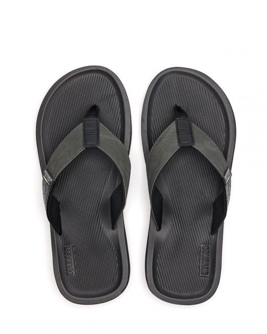 BLACK MEN'S SLIPPERS  - MATIAS DE26SS2015EV RE