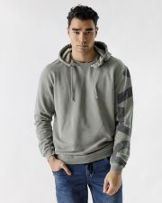 KHAKI MEN'S HOODIE