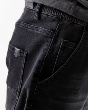 BLACK MEN'S JOGJEAN SHORTS