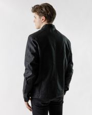 BLACK MEN'S LONG COAT