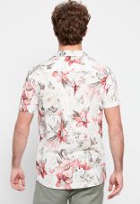 WHITE FUNKY BUDDHA  MEN'S SHIRT