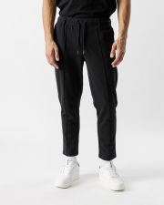 BLACK MEN'S SWEATPANTS