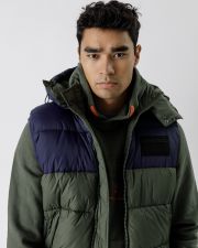 BLUE MEN'S SHORT VEST