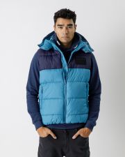 BLUE MEN'S SHORT VEST