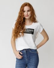 WHITE WOMEN'S ROUND NECK T-SHIRT