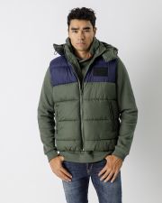 BLUE MEN'S SHORT VEST