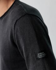 GREY MEN'S KNITTED SWEATER