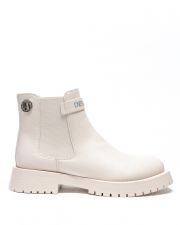 BEIGE WOMEN'S BOOTS - LAURA