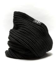 BLACK MEN'S SCARF